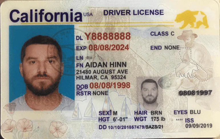 California Fake ID image 2