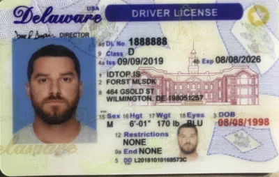 Delaware Fake ID image 2
