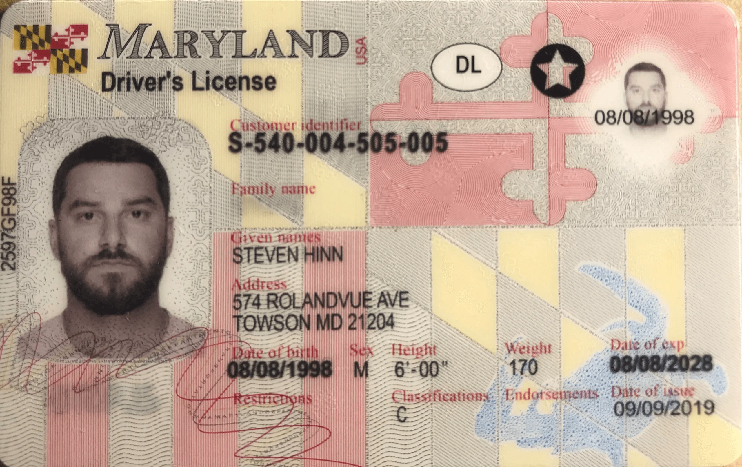 Maryland Fake ID image 3
