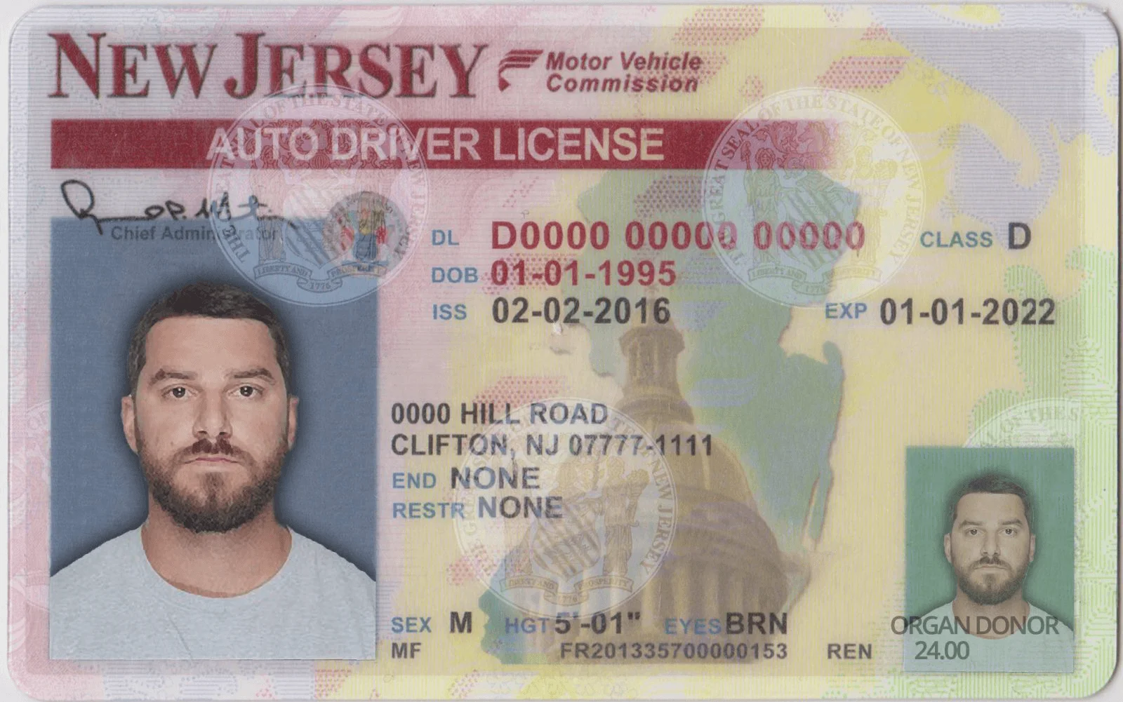 New Jersey Fake ID image 3