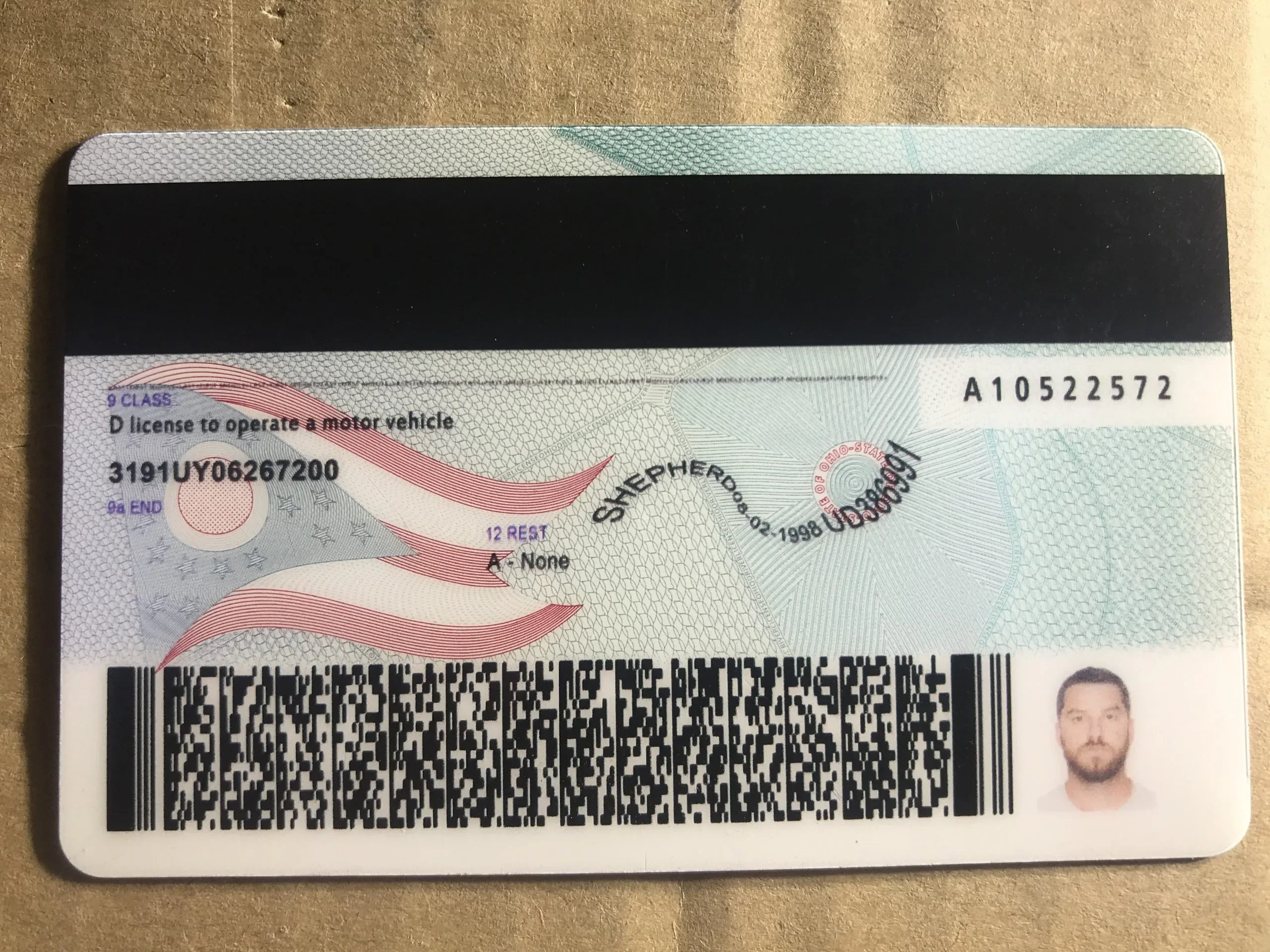 Ohio Fake ID image 3